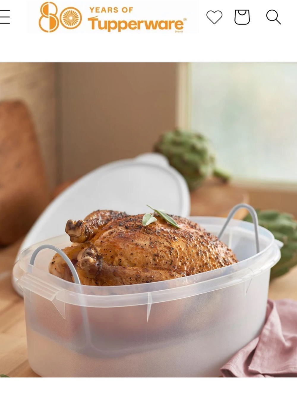 Tupperware XL Food Storage Container